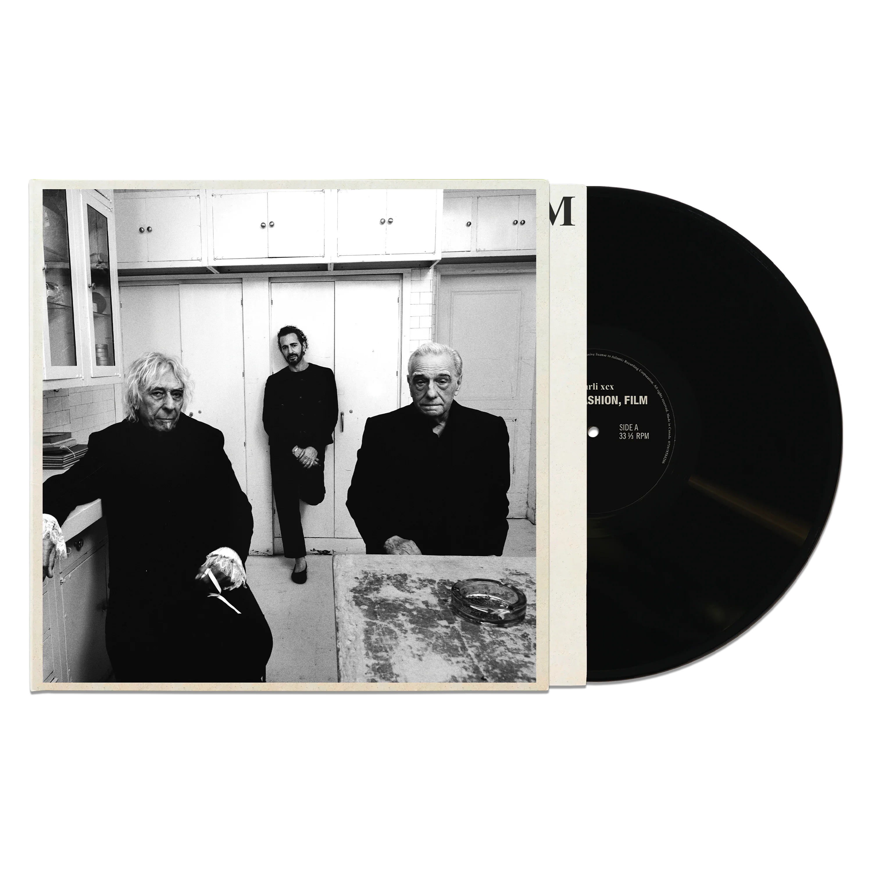 Black Vinyl Record 