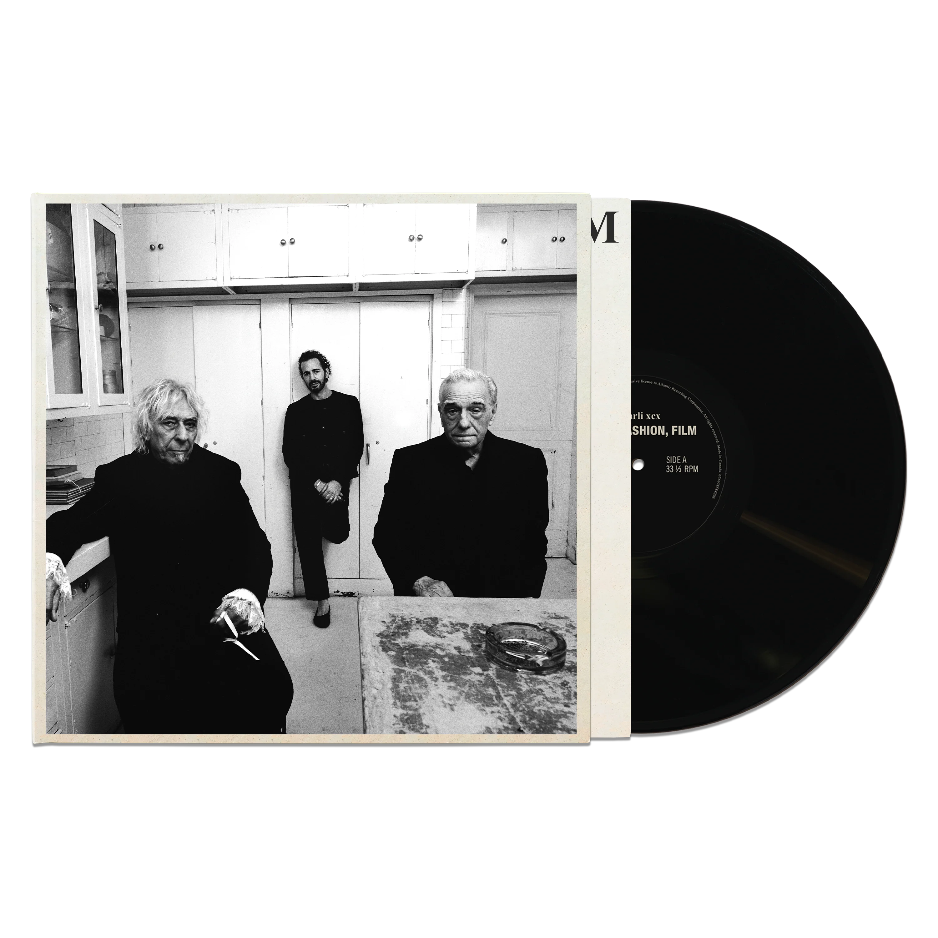 Black Vinyl Record 