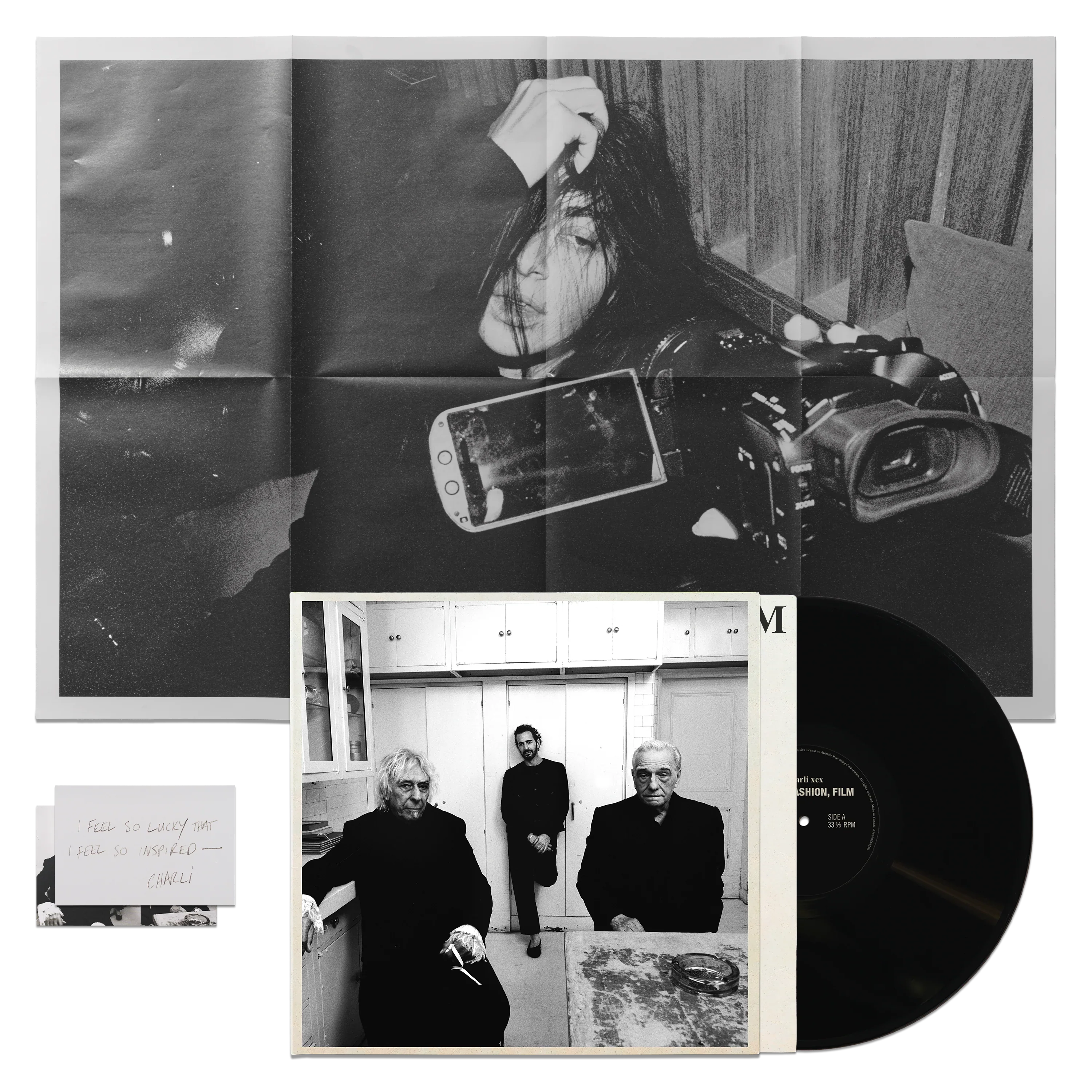 Black Vinyl Record 