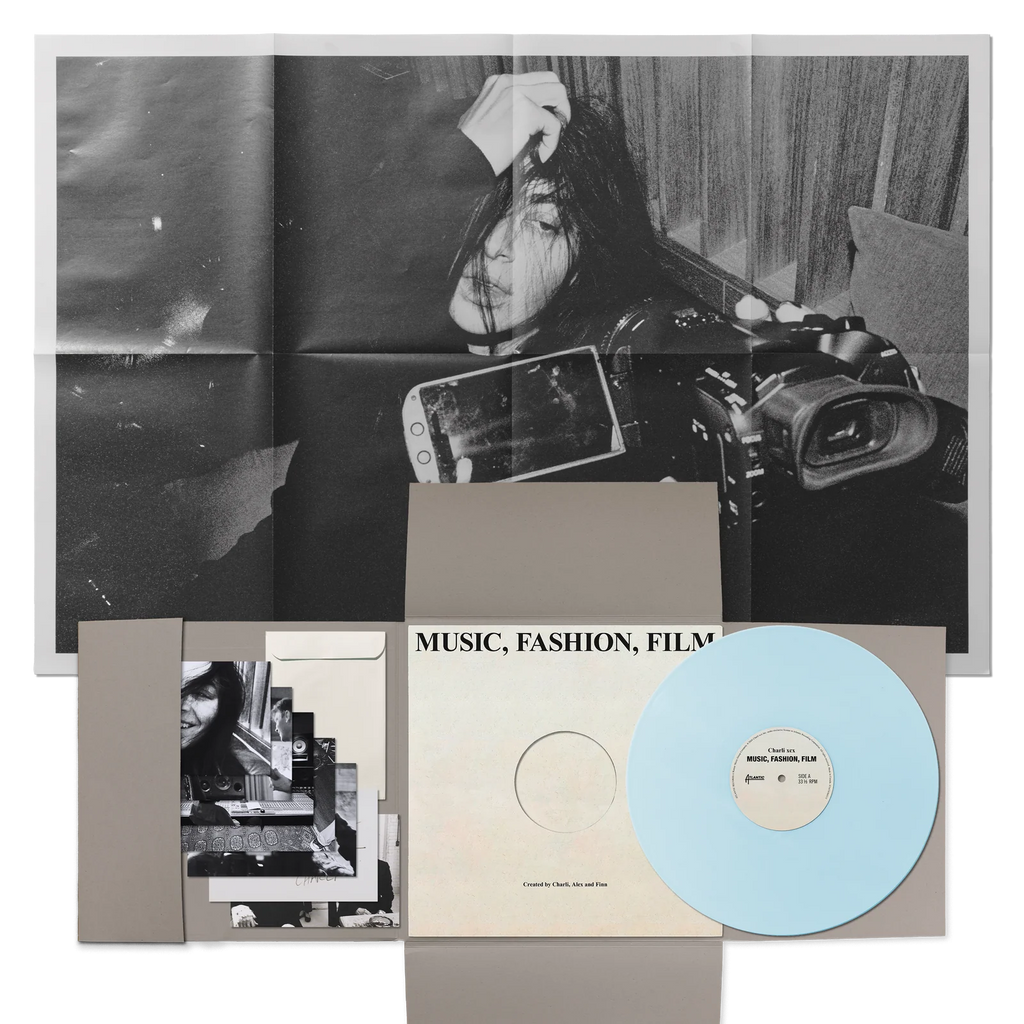 Baby Blue Vinyl Record 