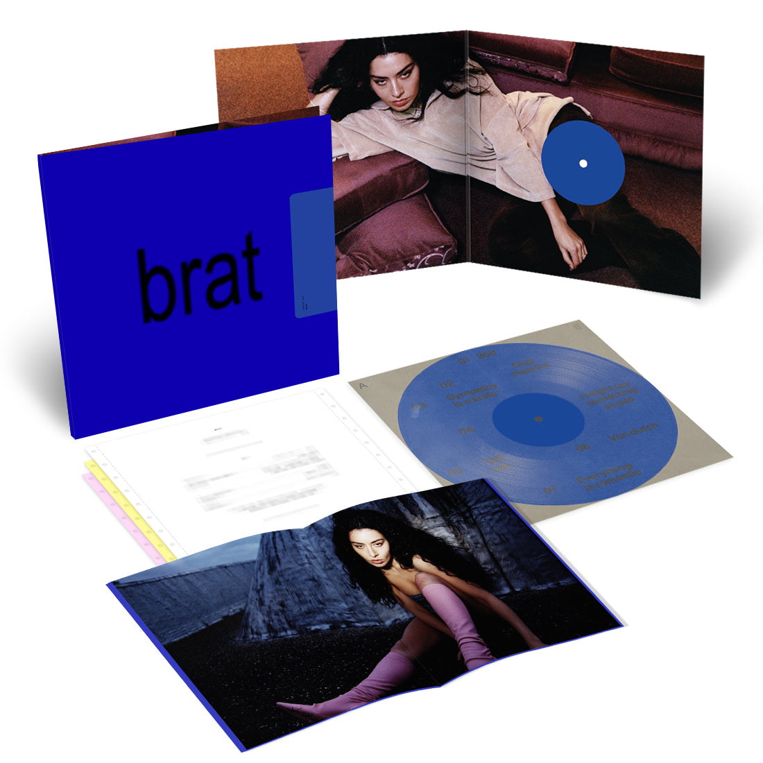 BRAT (blue picture disc)
