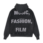 Music, Fashion, Film Hoodie